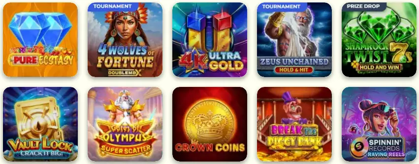 Sélection de machines à sous – thèmes variés, jackpots et nouvelles sorties