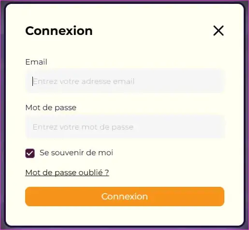 Connexion membre – accès sécurisé au compte avec identifiants et option 2FA