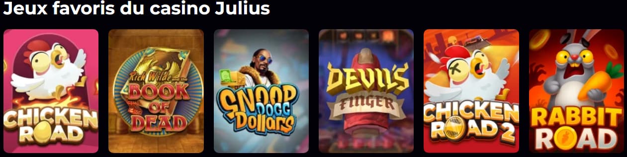 Catalogue de jeux du casino – slots, tables et casino en direct sur une seule page